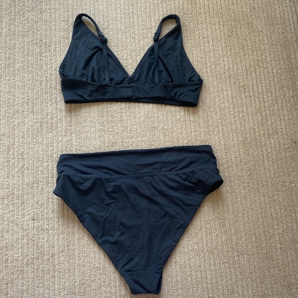 Knix Two-Piece Bikini Swimsuit, XL and XXL, Black - Picture 7 of 9